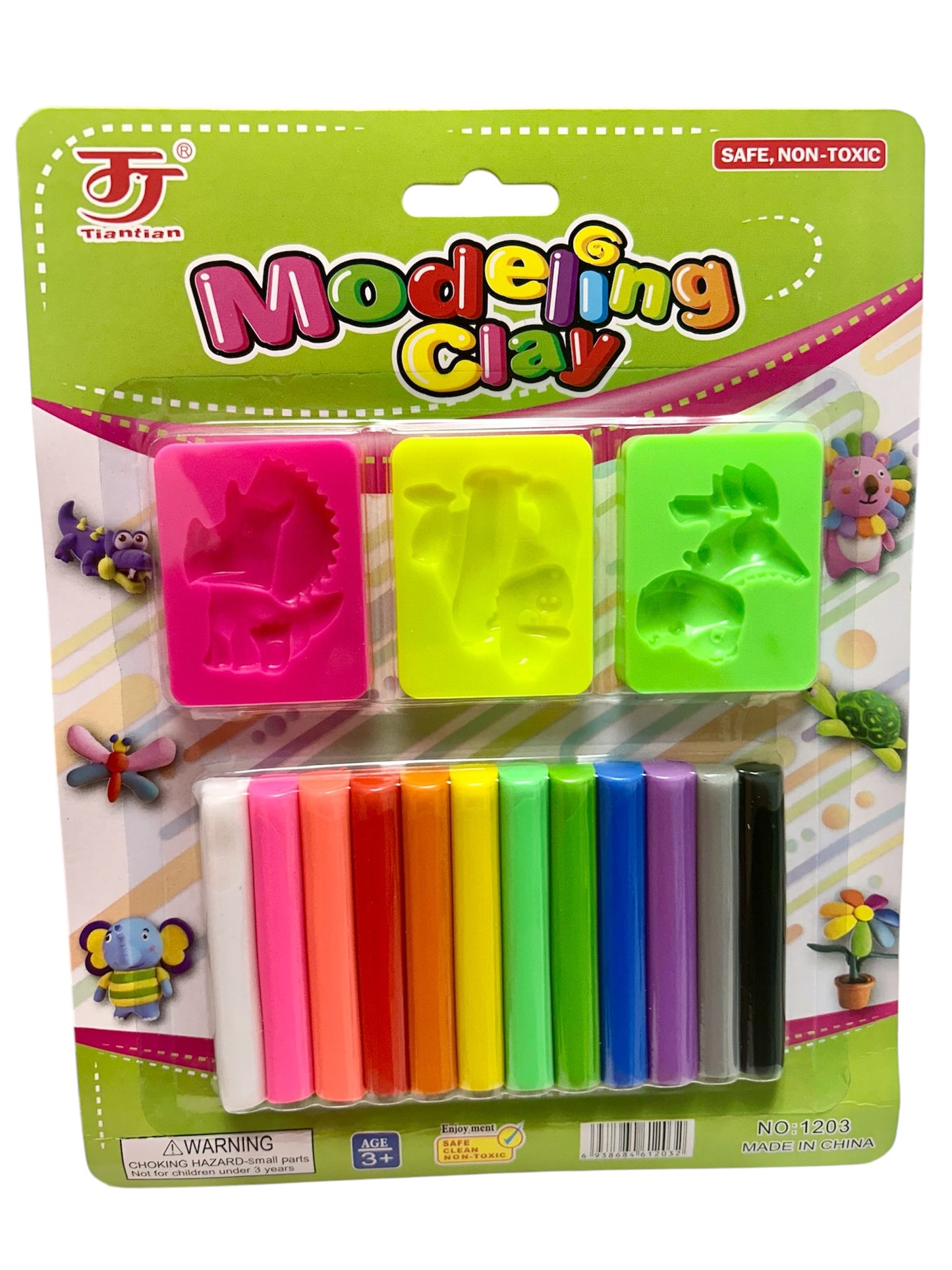 MA467 Modeling Clay 12 pcs