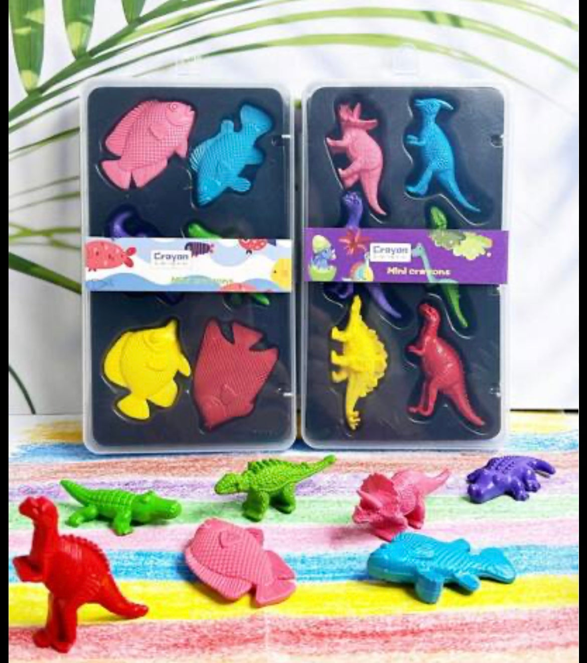 MA525 Animals Mini Crayons