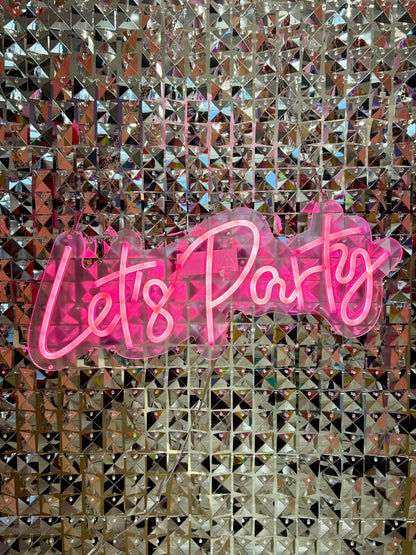 MA587 Led Light Let's Party Sing