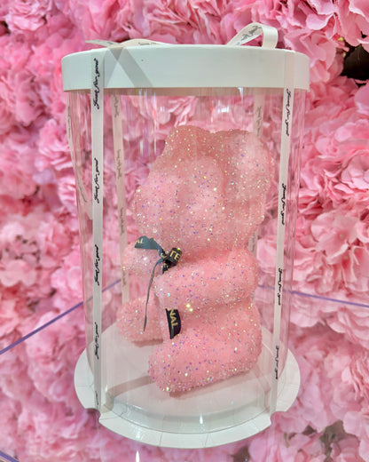 MA513 Oso Crystal Diamond Teddy Bear 7" x 4"