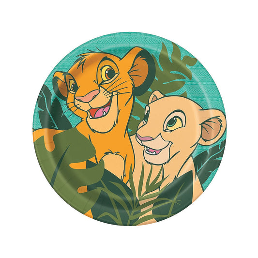 Lion King Round 9" Plates 8ct