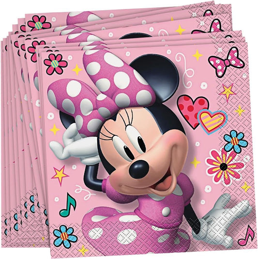 Minnie Mouse Lunch Napkins 16ct