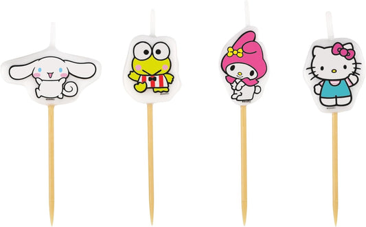 Hello Kitty and Friends candles 4ct