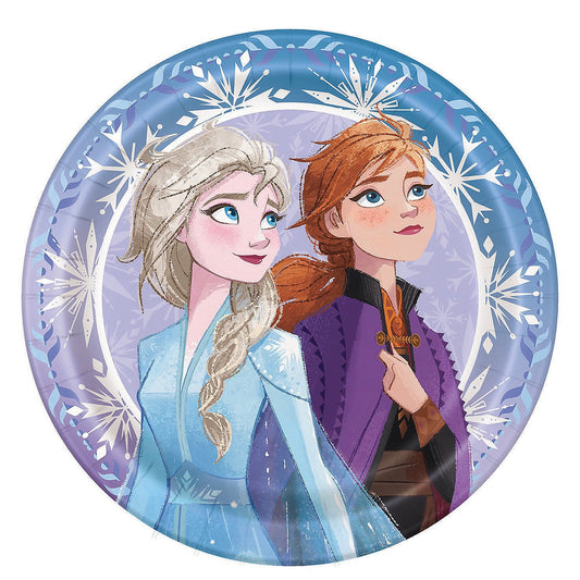 Frozen 2 Round 9" Plates 8ct