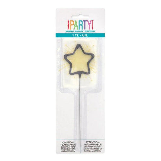 Star Shaped Sparkler 7"