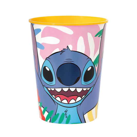 Stitch 16oz Plastic Cup