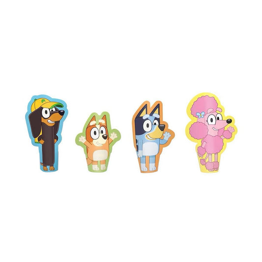 Bluey Paper Fingers Puppets 8ct