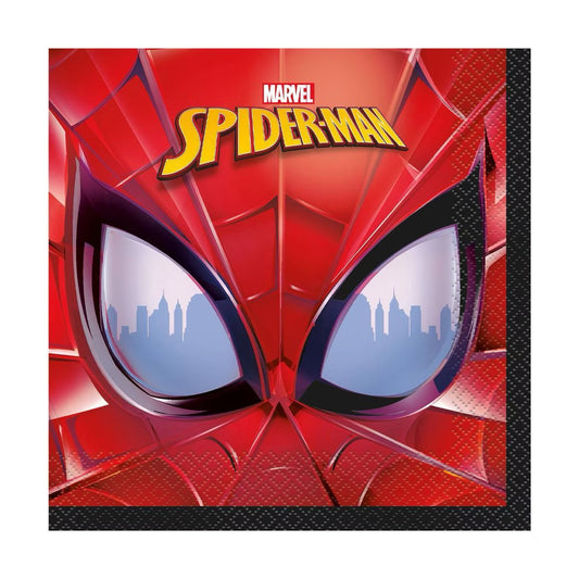 Spider Man Lunch Napkins 16ct