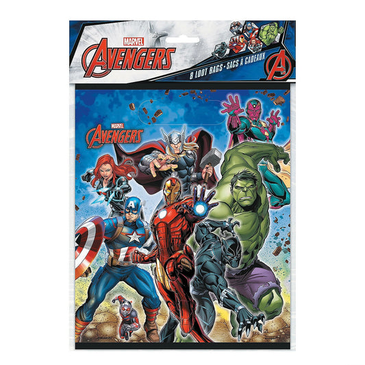 Avengers Loot Bags 8ct
