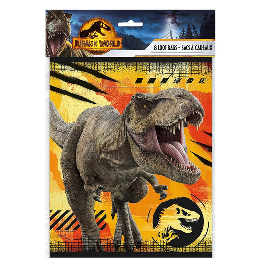 Jurassic World 3 Loot Bags 8ct