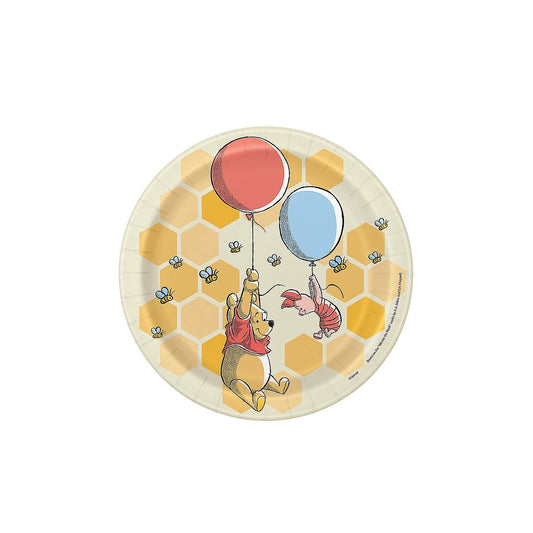 Winnie the Pooh Round 7" Plates 8ct
