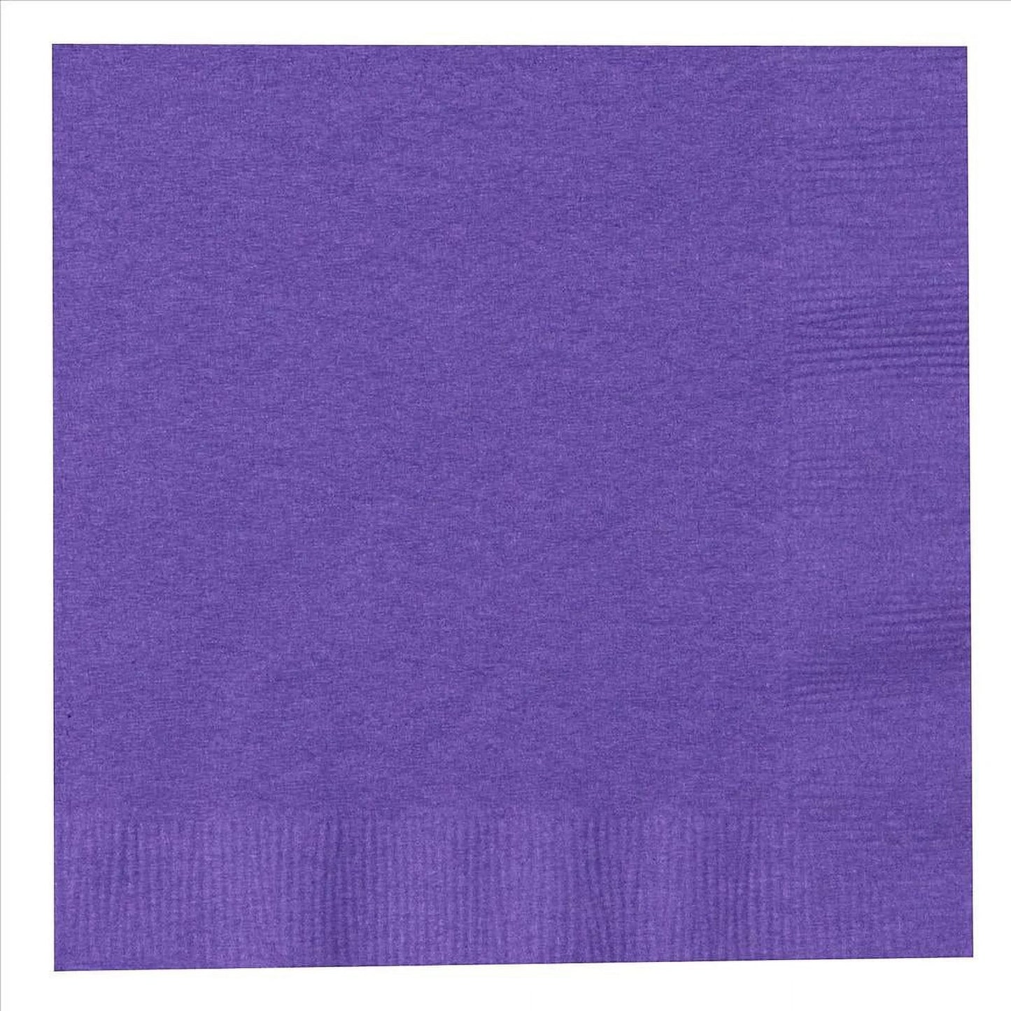 Deep Purple Solid Lunch Napkins 20ct