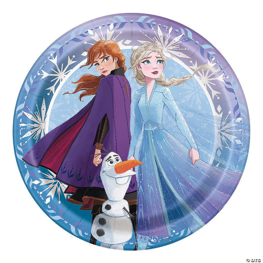 Frozen 2 Round 7" Plates 8ct