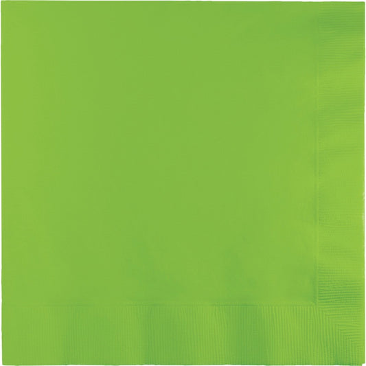 Lime Green Solid Lunch Napkins 20ct