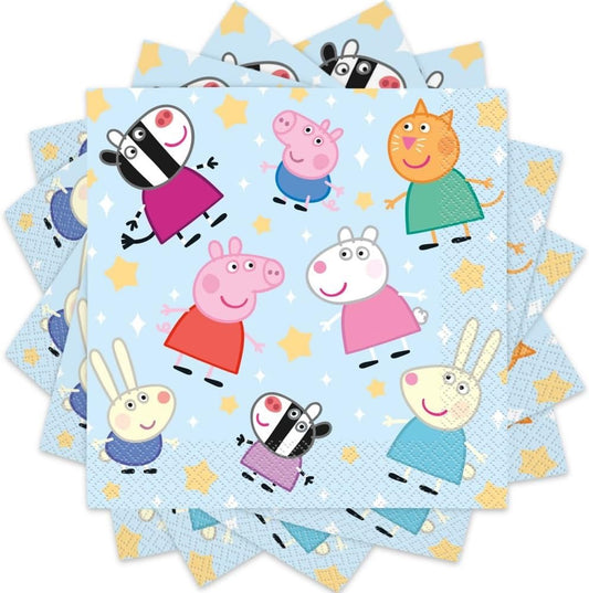 Peppa Pig Lunch Napkins 16ct