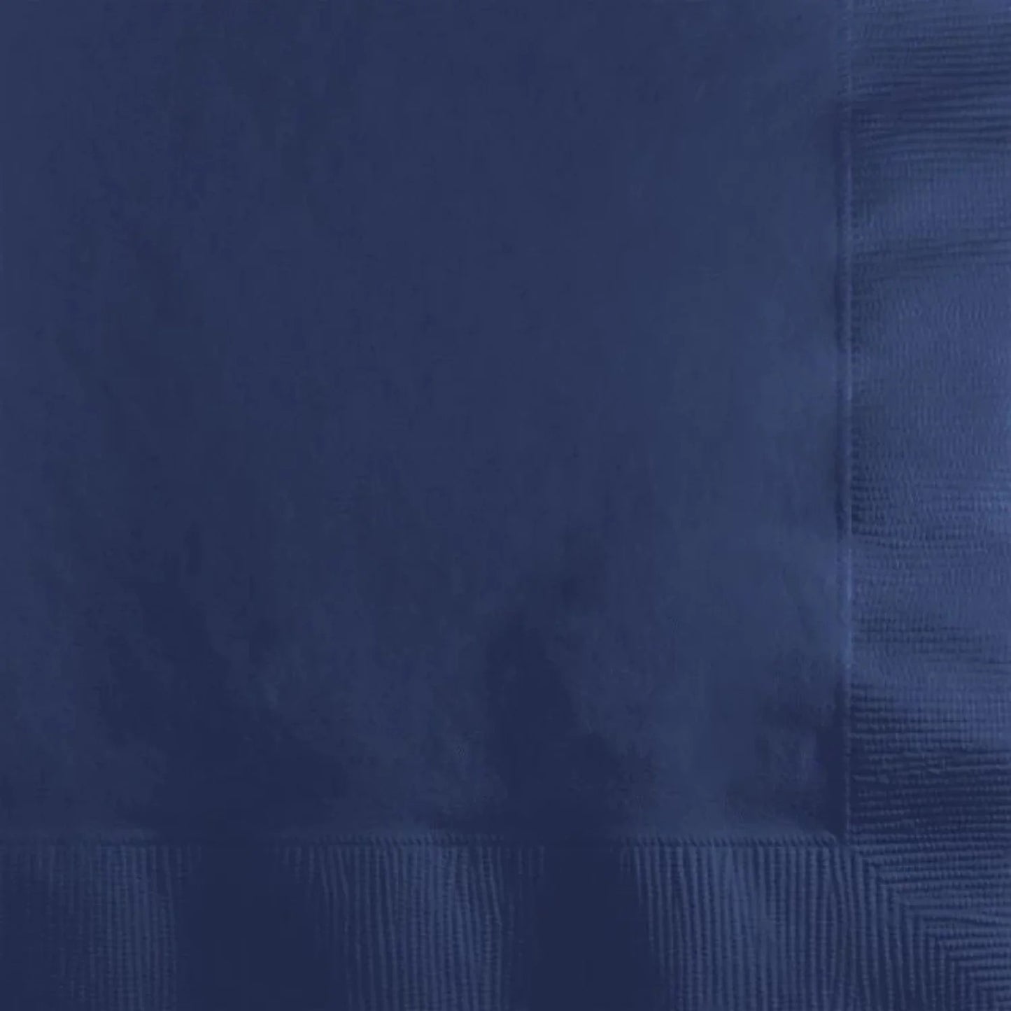 Navy Blue Solid Lunch Napkins 20ct
