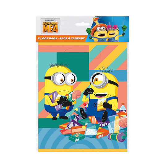 Despicable Me Loot Bags 8ct