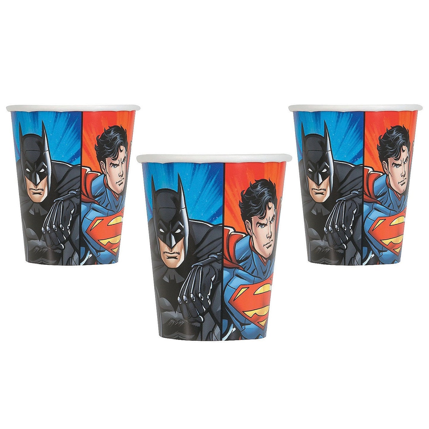 Justice League 9oz Paper Cups 8ct