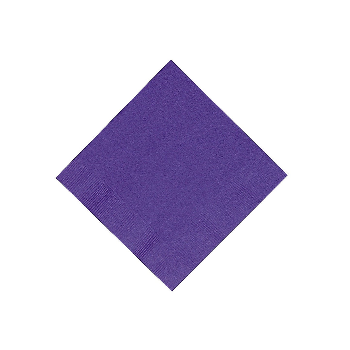 Neon Purple Solid Lunch Napkins 20ct