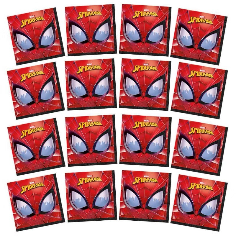 Spider Man Lunch Napkins 16ct