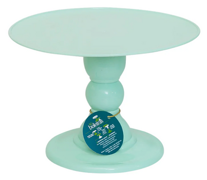 Light green cake stand 11 x 7
