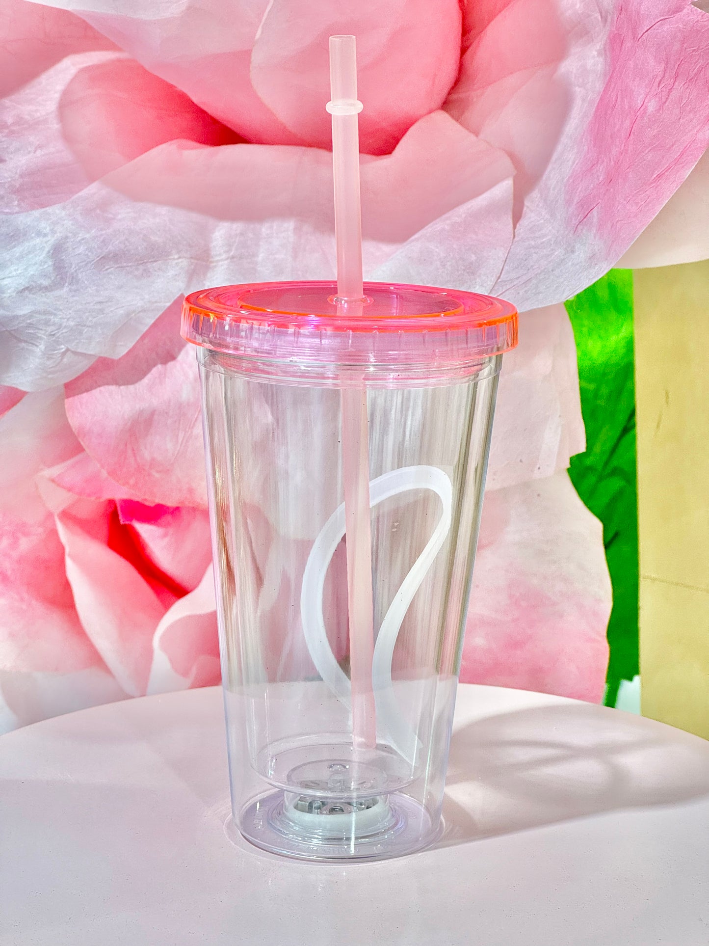 MA028 Clear Cup with Light 450ml