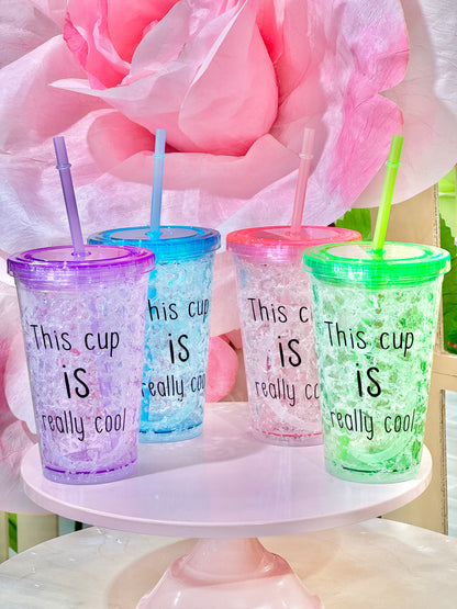 MA032 Clear color Cup 450Ml - Green
