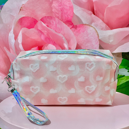 MA050-3 Heart Makeup Bag