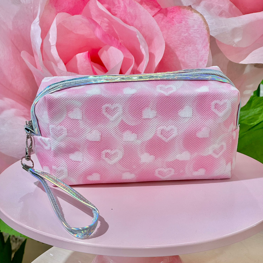 MA050-3 Heart Makeup Bag