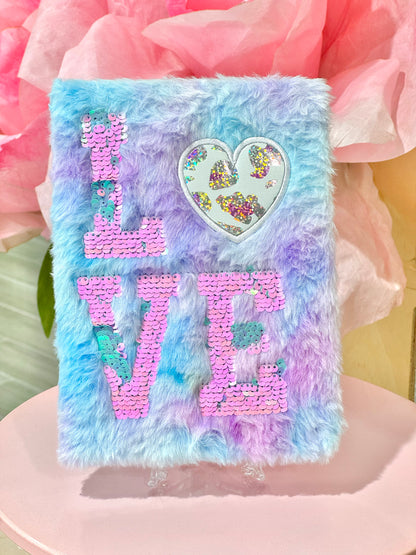 MA062 Fluffy Fur Love Notebook