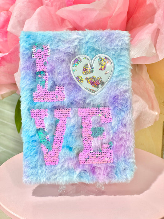 MA062 Fluffy Fur Love Notebook