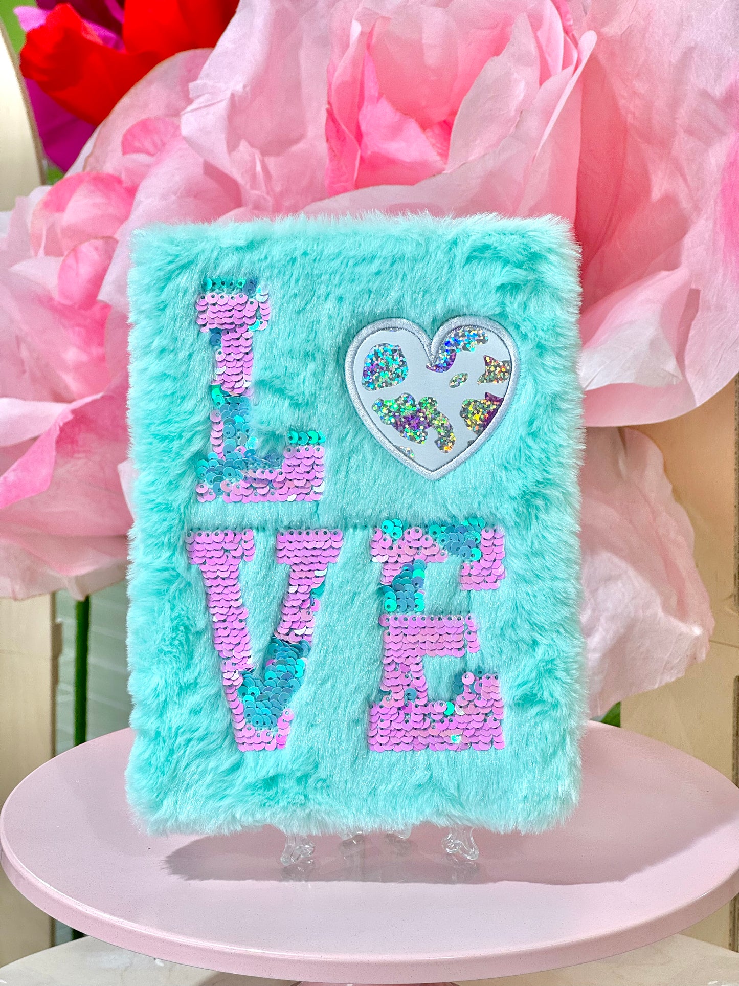 MA062 Fluffy Fur Love Notebook