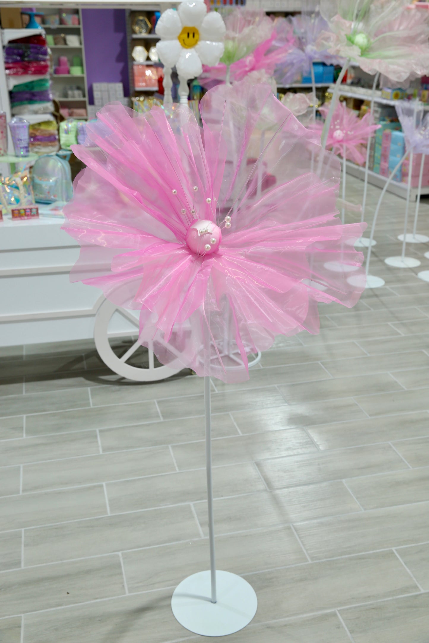 MA074-2 Tulle Flower 60cm