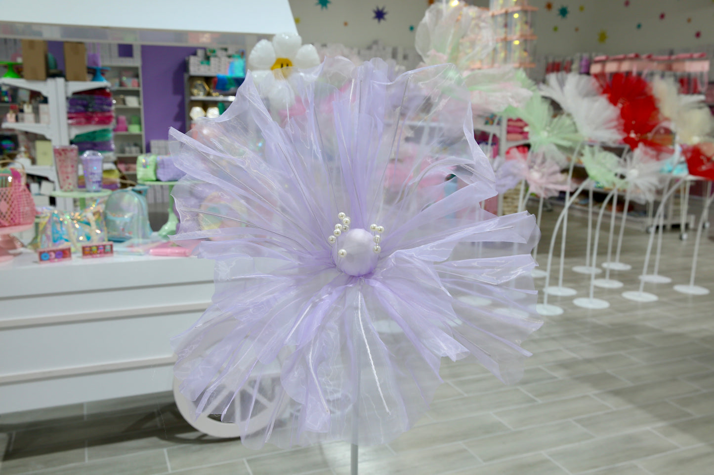 MA074-2 Tulle Flower 60cm