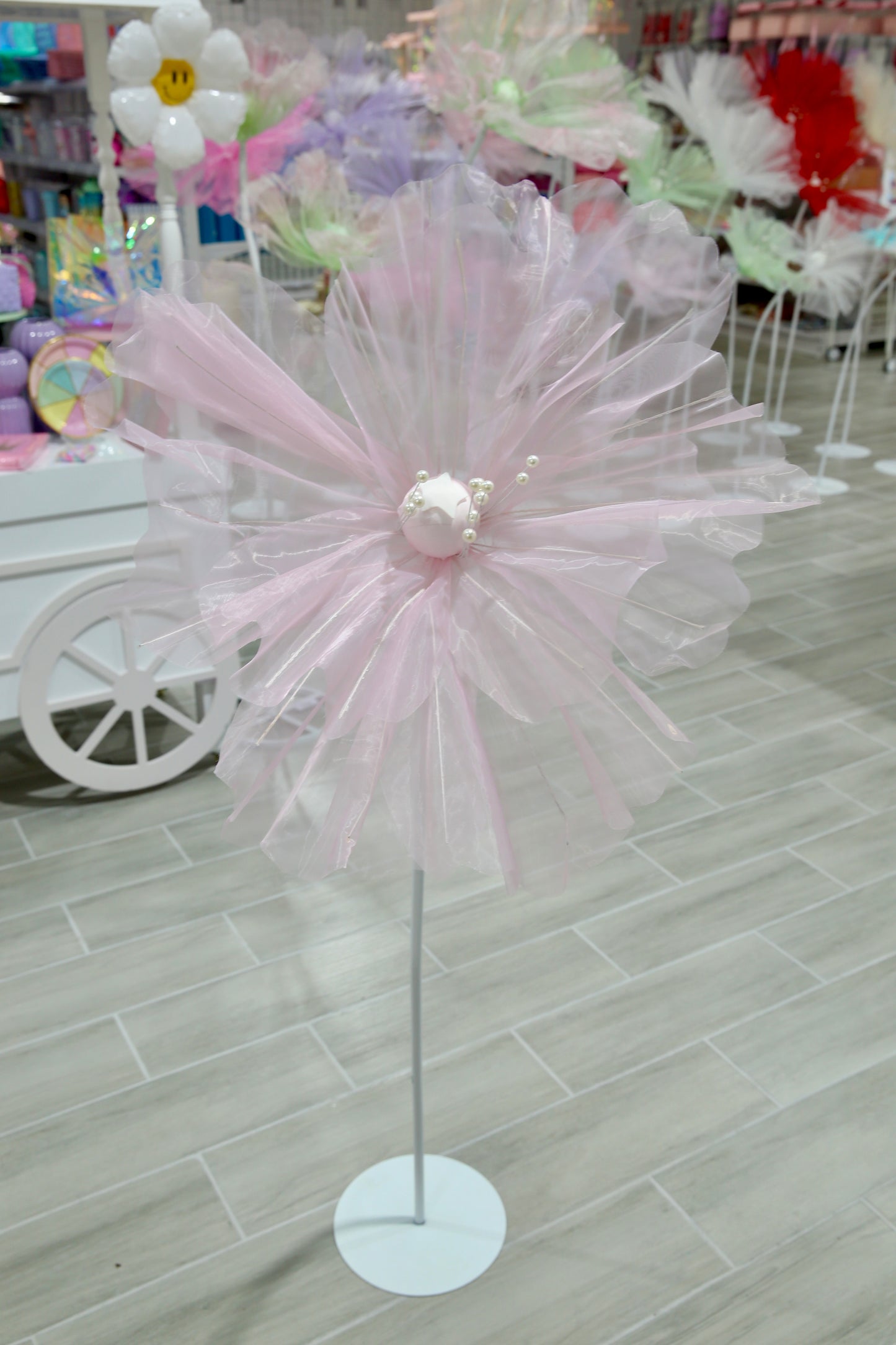 MA074-2 Tulle Flower 60cm