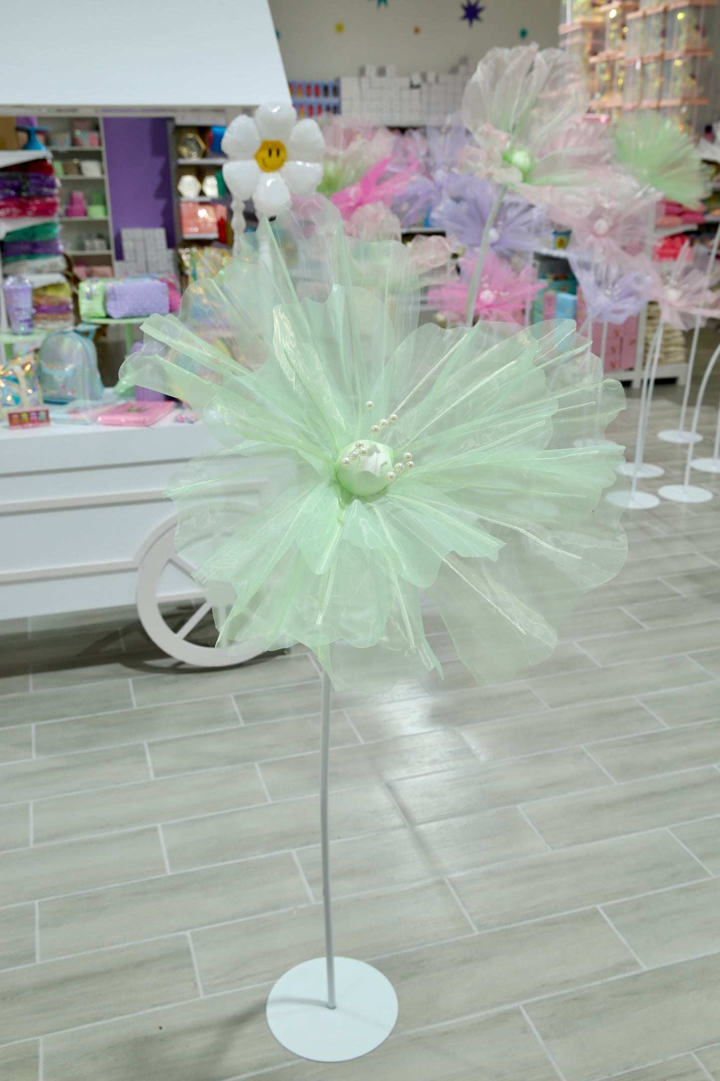 MA074-2 Tulle Flower 60cm