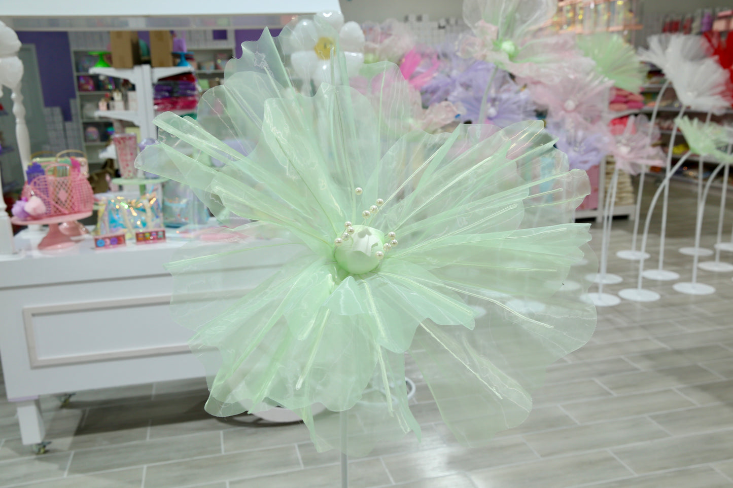 MA074-2 Tulle Flower 60cm