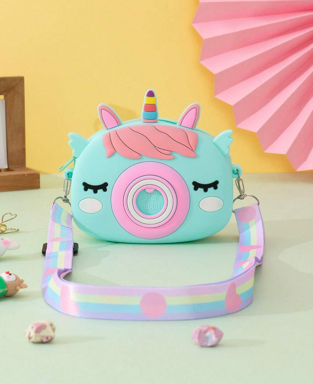 MA163 Unicorn Crossbody Silicone Bag