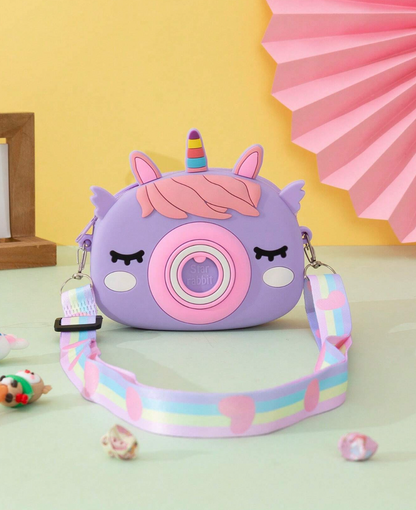 MA163 Unicorn Crossbody Silicone Bag