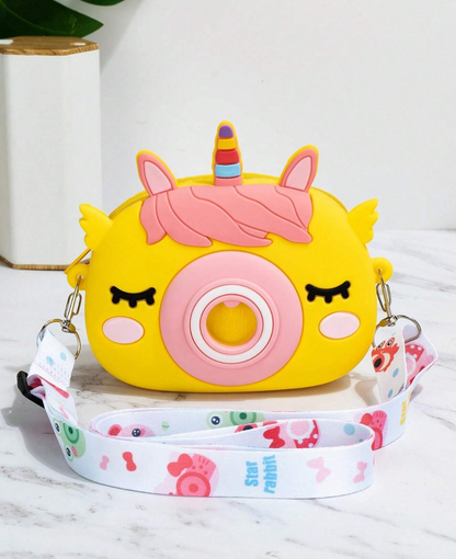 MA163 Unicorn Crossbody Silicone Bag