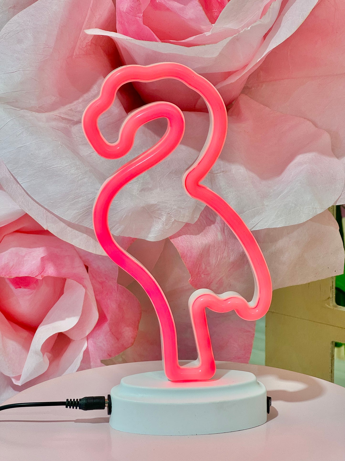 MA195-2 Cable Flamingo Lamp