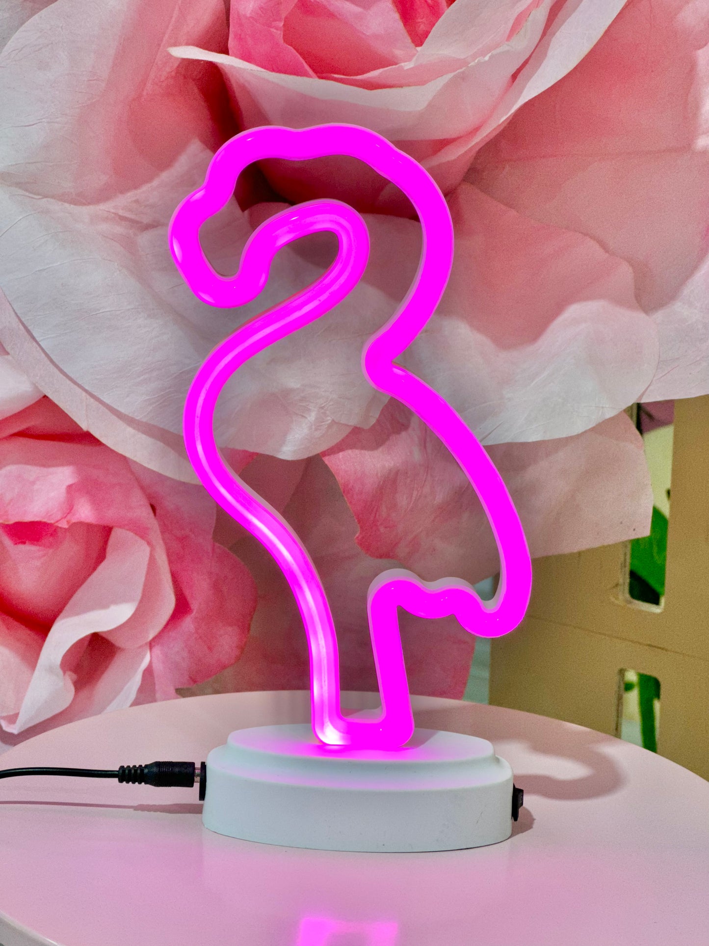 MA195-2 Cable Flamingo Lamp