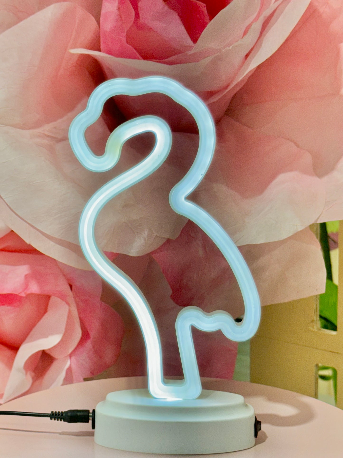 MA195-2 Cable Flamingo Lamp