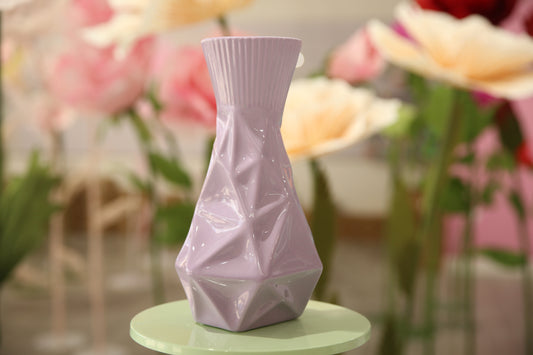 MA249-1 Lilac Modern Abstract Decorative Vase