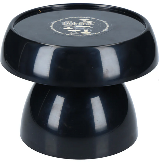 Mushroom black cake stand - 5x5 inches