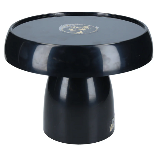 Mushroom black cake stand - 8x7 inches