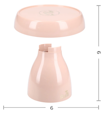 Mushroom Nude cake stand - 6x6 inches