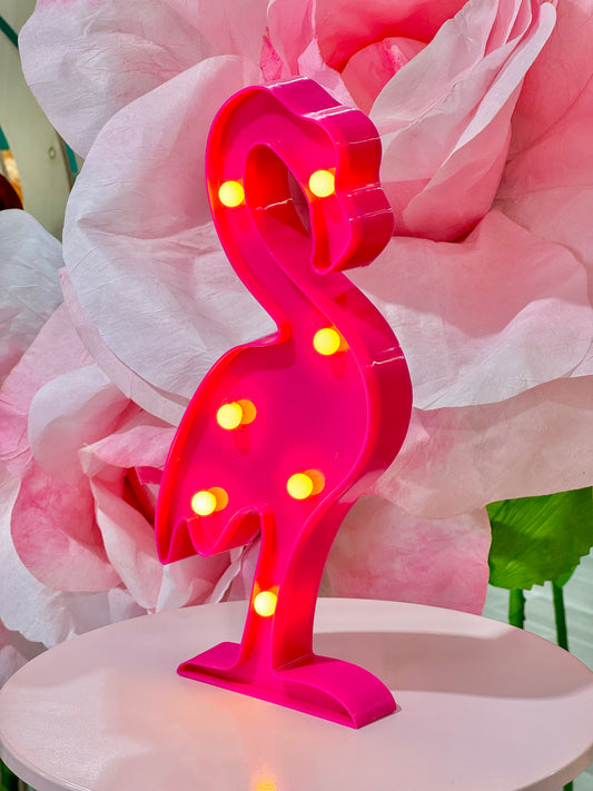 MA206 Battery Flamingo Lamp