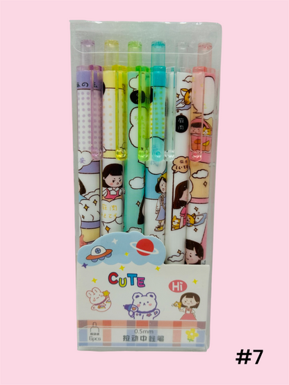 MA228 Pen Set X 6Pcs