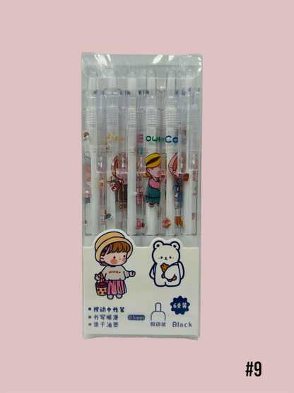 MA228 Pen Set X 6Pcs